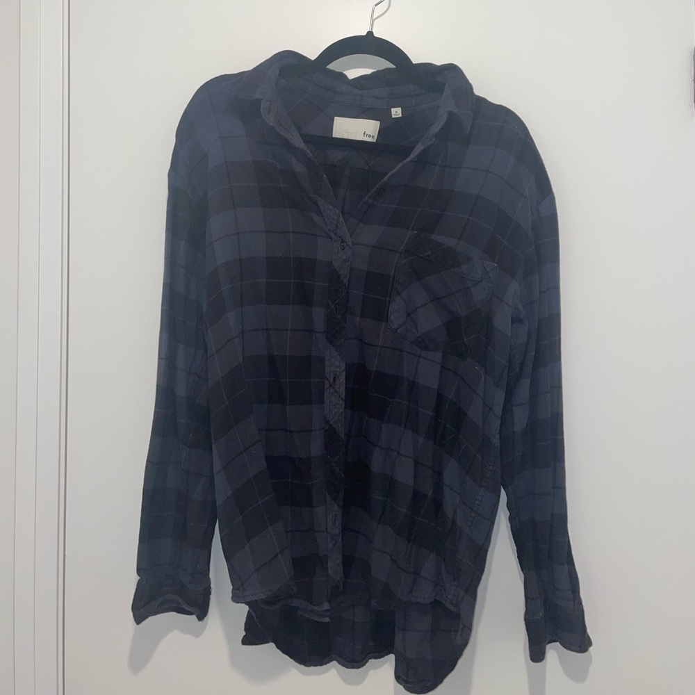 Wilfred Free Plaid shirt size M